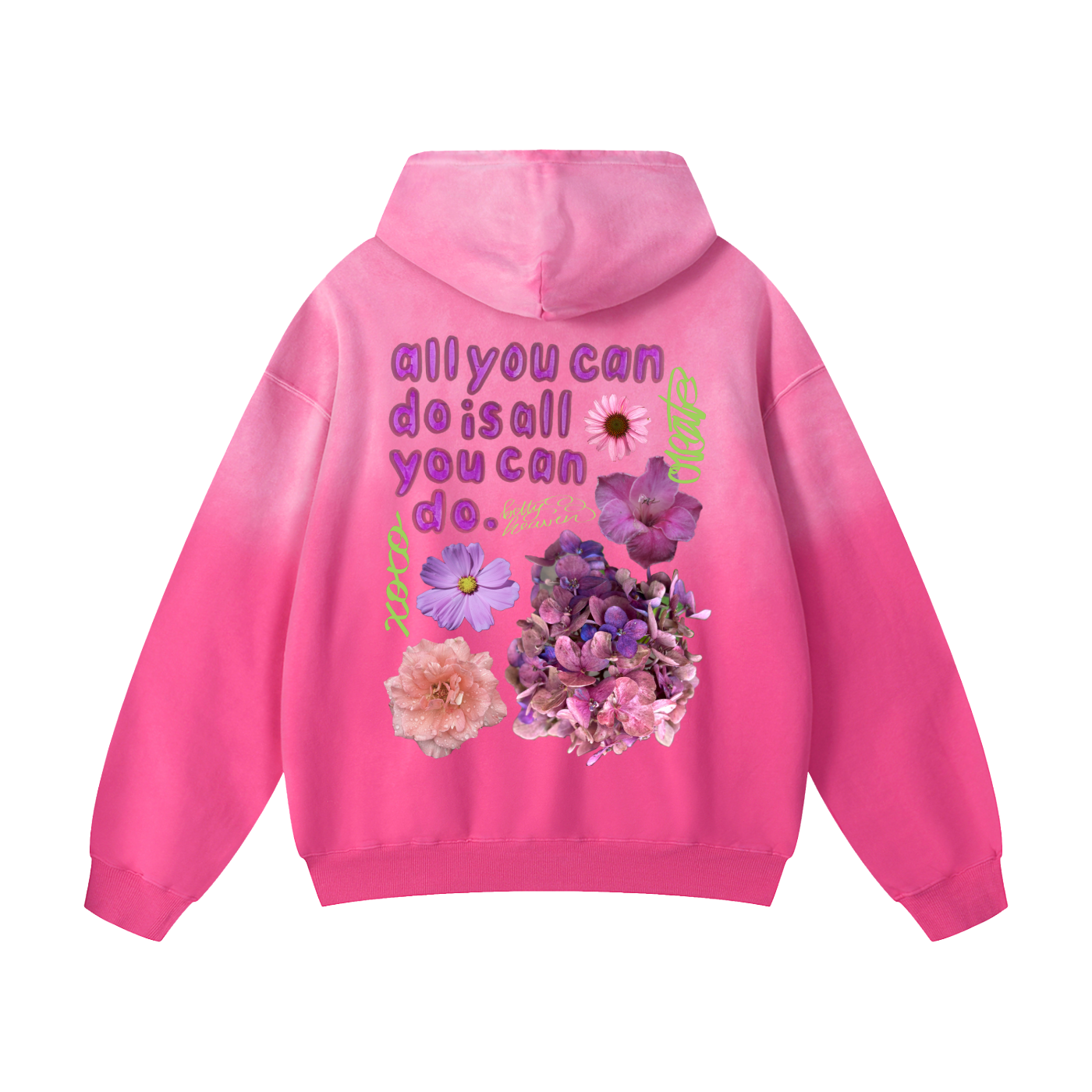 Create More, Consume Less Oversized Hoodie