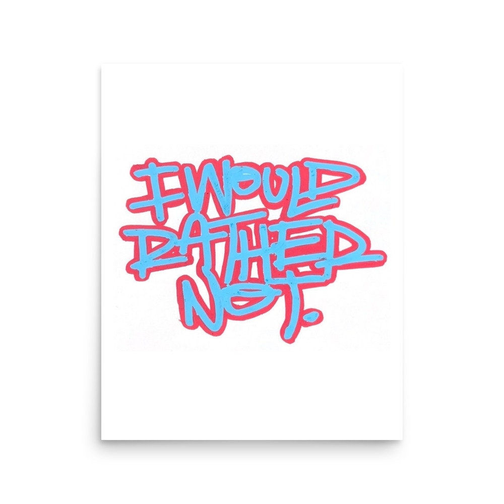 I Would Rather Not - Bartleby the Scrivener Print