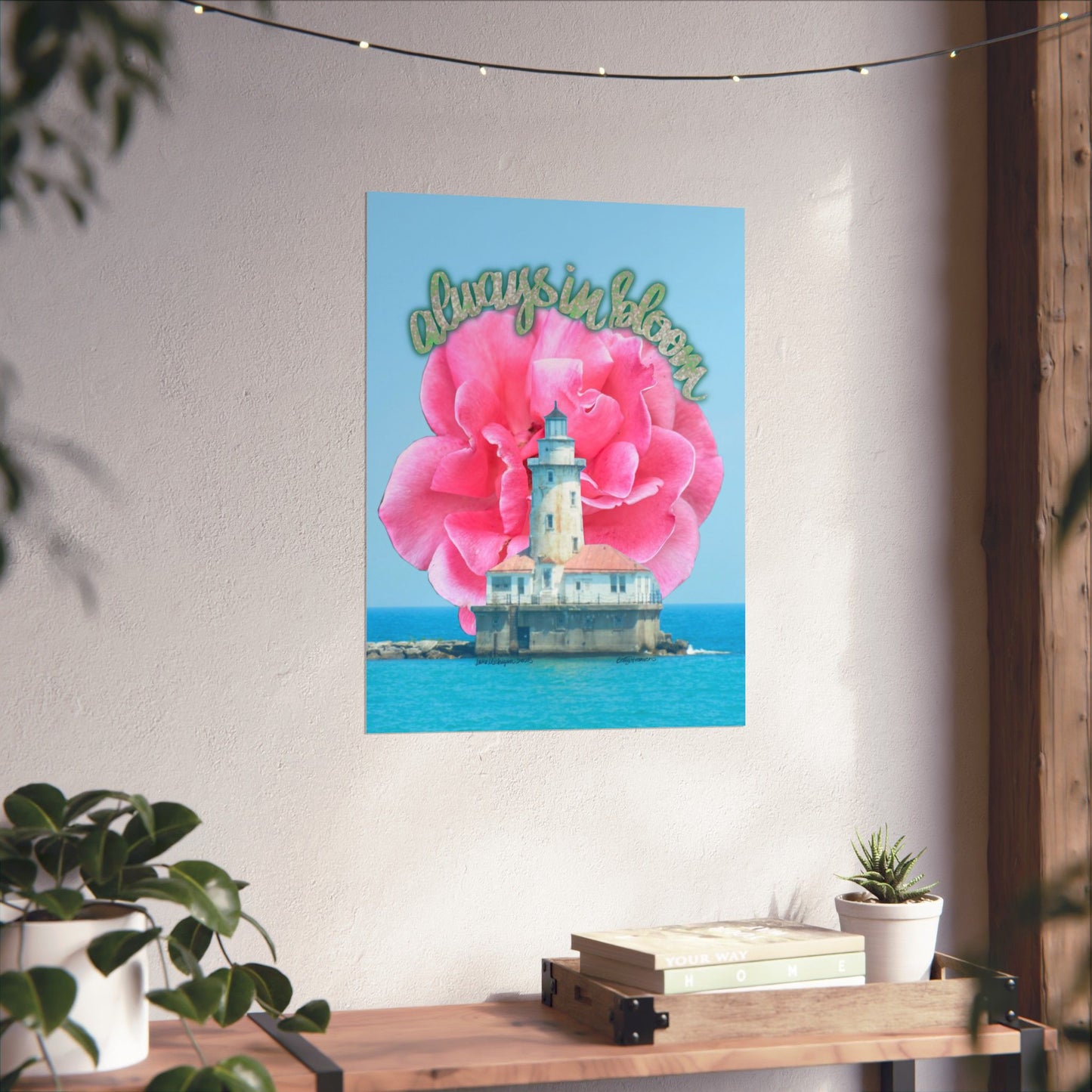Always in Bloom Matte Poster