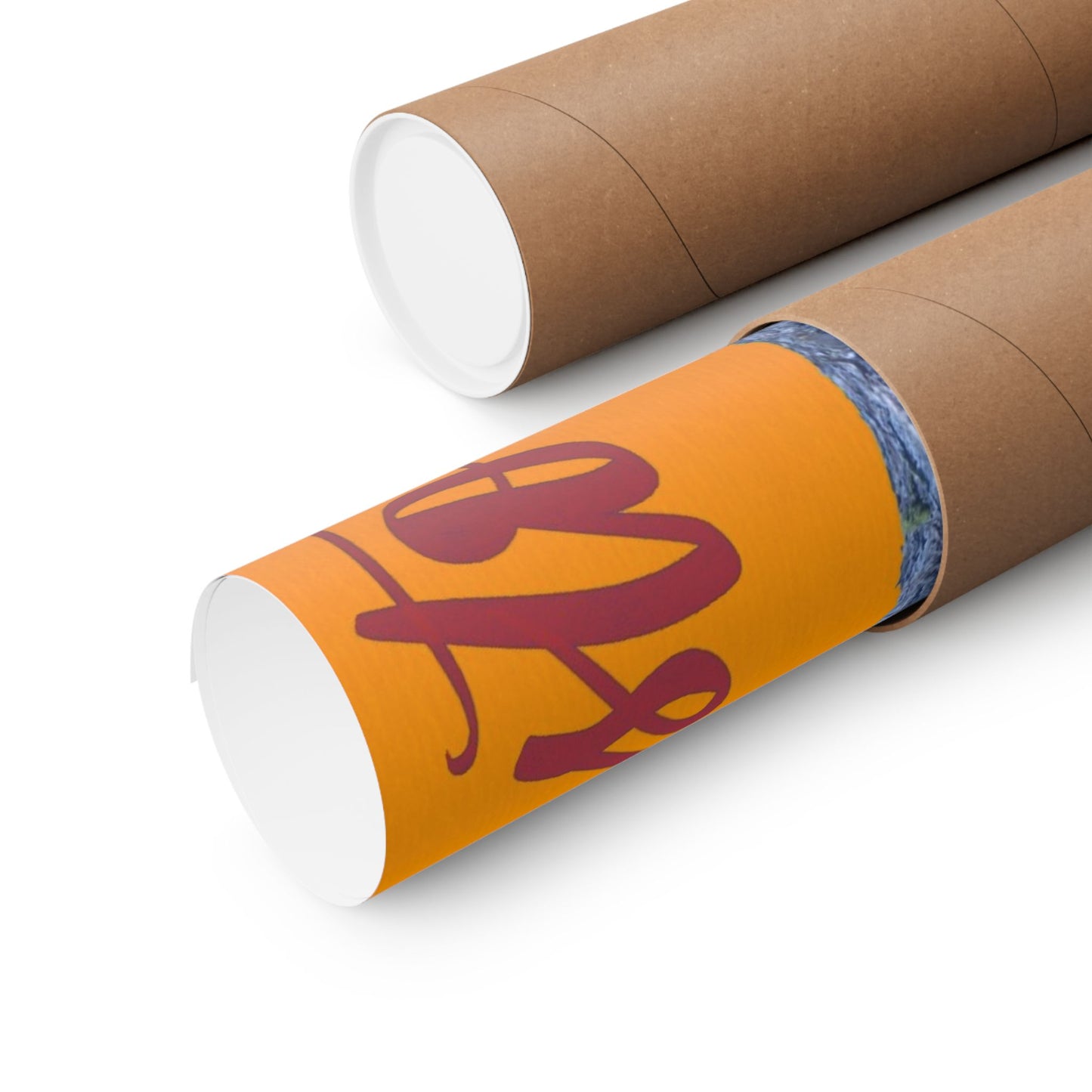 Skiing With Taste Matte Poster