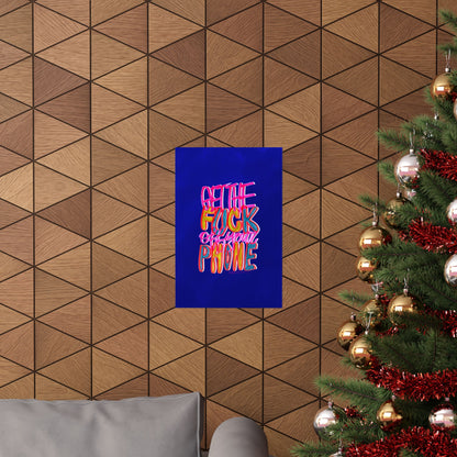 GTFO Your Phone Matte Poster
