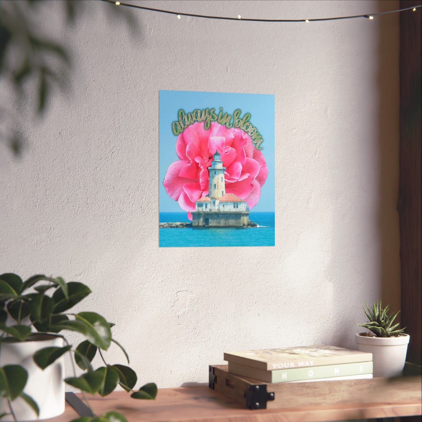 Always in Bloom Matte Poster