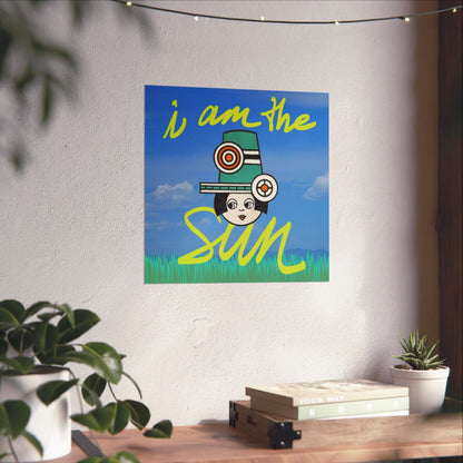 I am the Sun Matte Poster