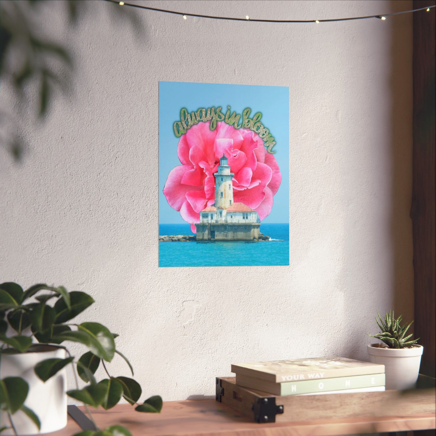 Always in Bloom Matte Poster