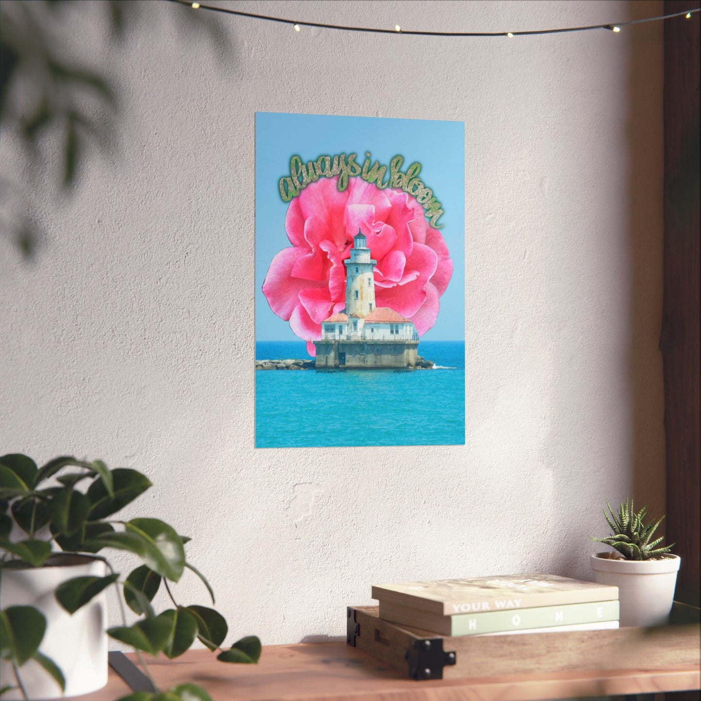 Always in Bloom Matte Poster