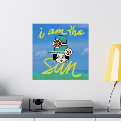 I am the Sun Matte Poster