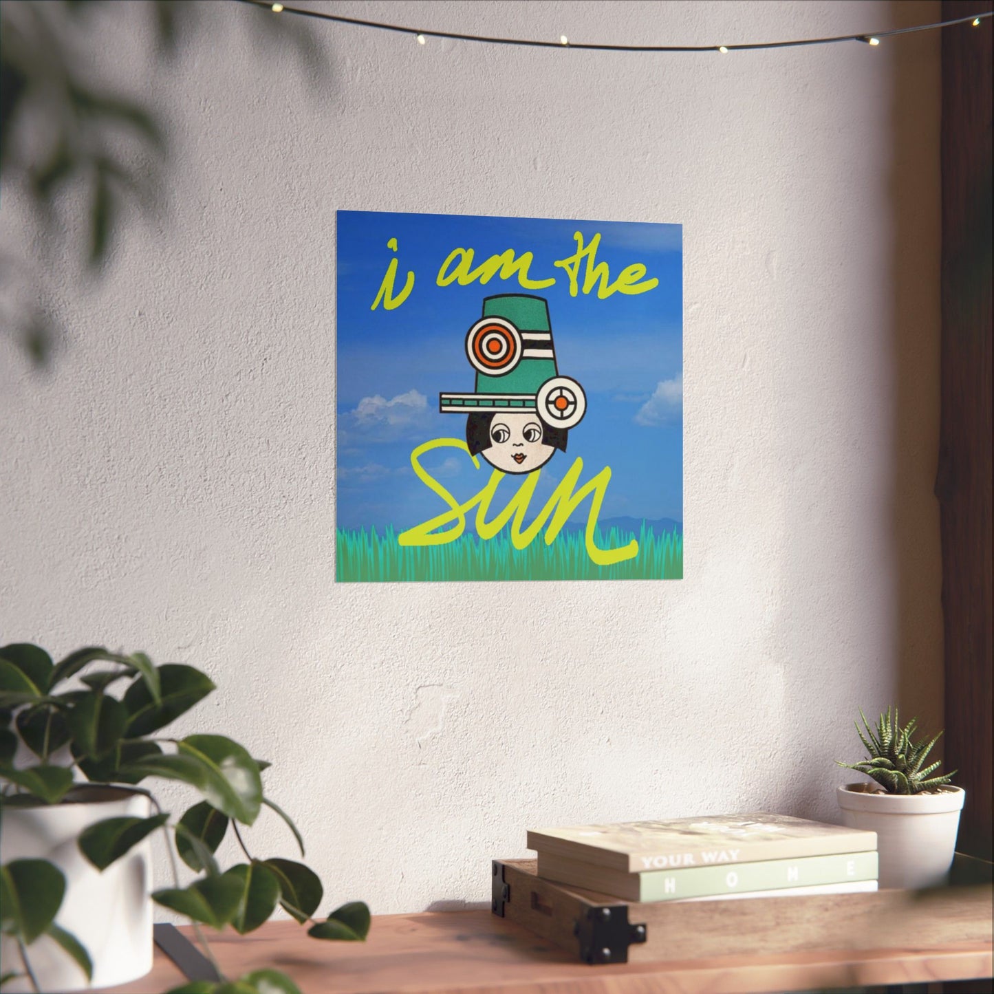I am the Sun Matte Poster